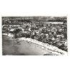 CARANTEC: plage de la grève blanche vue aérienne 10x15 - très bon état