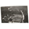 CARANTEC: ltennis, l'île louët et le château du taureauvue aérienne 10x15 - très bon état