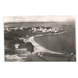 CARANTEC: la plage du kélenn vue aérienne 10x15 - très bon état
