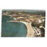CARANTEC: plage du kélenn et de la côte vue aérienne 10x15 - très bon état