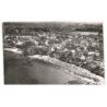 CARANTEC: plage de la grève blanche vue aérienne 10x15 - très bon état