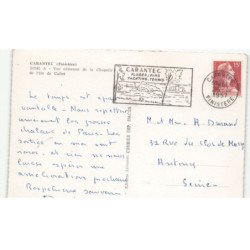 CARANTEC: la chapelle de l'ile de callot vue aérienne 10x15 - très bon état