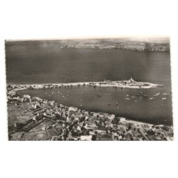 CAMARET: pointe de pen-hir le port, chapelle rocamadour vue aérienne 10x15 - très bon état