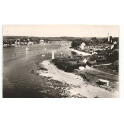 BENODET: la corniche et le phare vue aérienne 10x15 - très bon état