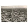 SIZUN: l'église et l'arc de triomphe vue aérienne 10x15 - très bon état