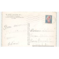 LE POULDU: le bas pouldu panoramique de le laïta vue aérienne 10x15 - très bon état