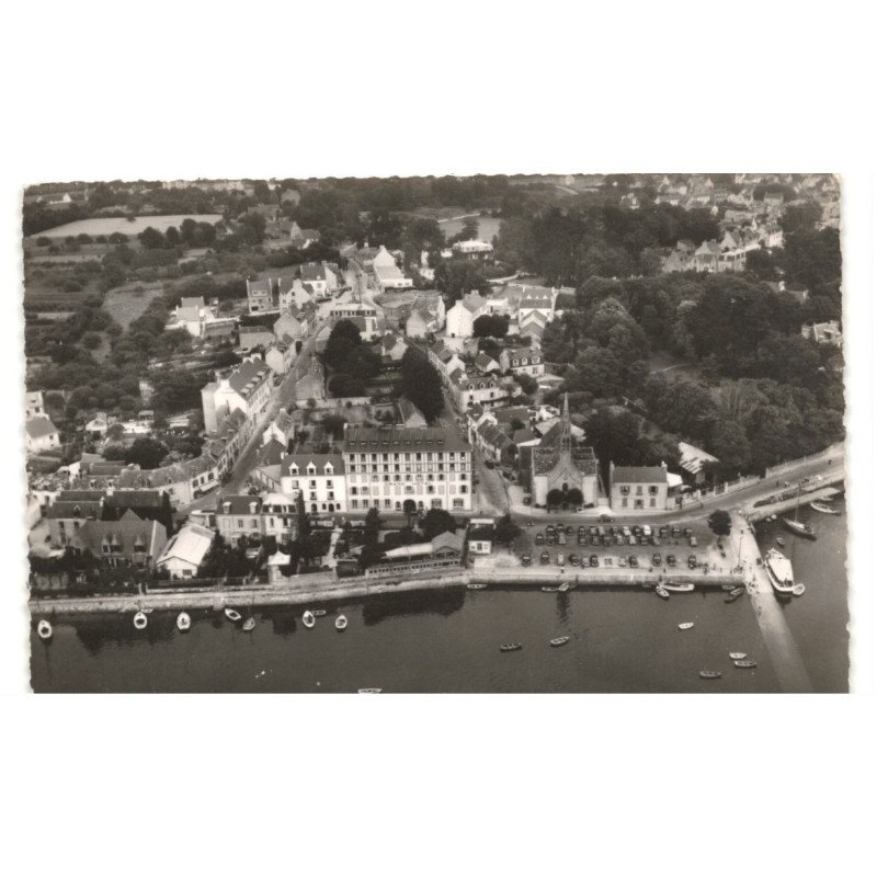 BENODET: port vue aérienne 10x15 - très bon état