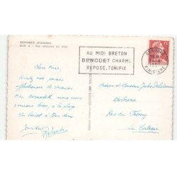 BENODET: port vue aérienne 10x15 - très bon état