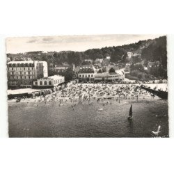 TREBOUL-DOUARNENEZ: plage des sables blancs vue aérienne 10x15 - très bon état