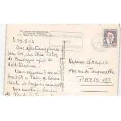 LOCQUIREC: plage du port et sa flottille vue aérienne 10x15 - très bon état