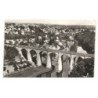 QUIMPERLE: le viaduc sur la laïta la plage vue aérienne 10x15 - très bon état