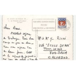 LE POULDU: le pont vue aérienne 10x15 - très bon état