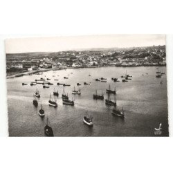 CAMARET: vue générale du port vue aérienne 10x15 - très bon état