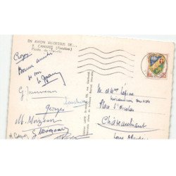 CAMARET: pointe de pen-hir vue aérienne 10x15 - très bon état
