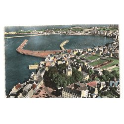 ROSCOFF: vue aérienne 10x15 - très bon état