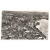 HUELGOAT: la place aristide briand et le lac vue aérienne 10x15 - très bon état