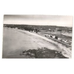FOUESNANT: plage du cap-coz vue aérienne 10x15 - très bon état