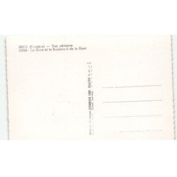 BREST: la gare et le boulevard de la gare vue aérienne 10x15 - très bon état