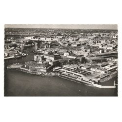 BREST: la penfeld et le fort national vue aérienne 10x15 - très bon état
