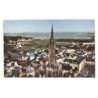 SAINT-POL-de-LEON: chapelle notre-dame du kreisker magnifique clocher vue aérienne 10x15 - très bon état