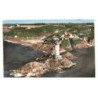 BREST - PLOUZANE: pointe du petit minou le phare vue aérienne 10x15 - très bon état