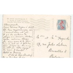 SAINT-POL-de-LEON: chapelle notre-dame du kreisker vue aérienne 10x15 - très bon état