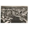 BREST: le pont national et la rue de siam vue aérienne 10x15 - très bon état