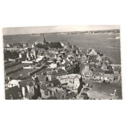 ROSCOFF: vue panoramique vue aérienne 10x15 - très bon état