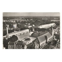 PONT-L'ABBE: le lycée vue aérienne 10x15 - très bon état