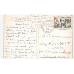 CONCARNEAU: la corniche vue aérienne 10x15 - très bon état