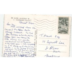 CHATEAULIN: vue aérienne 10x15 - très bon état