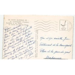 CHATEAULIN: kerlobret et son viaduc le centre de toul-ar-c'hoat vue aérienne 10x15 - très bon état