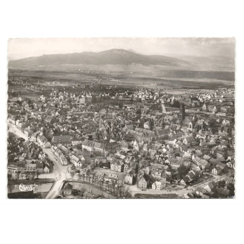 SELESTAT: vue générale vue aérienne 10X15 - très bon état