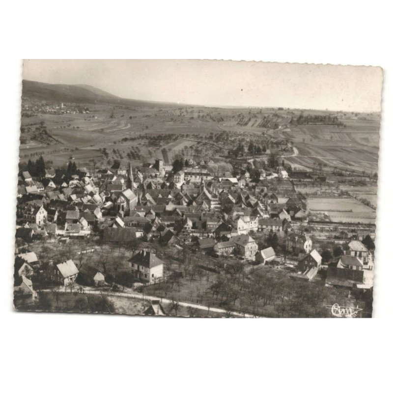 WOERTH: vue panoramique vue aérienne 10X15 - très bon état