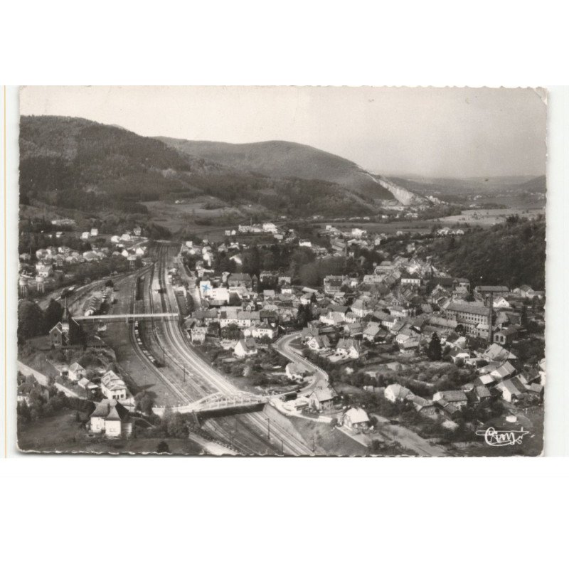SCHIRMECK: vue générale vue aérienne 10X15 - très bon état