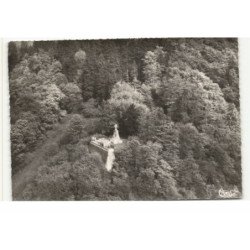 SCHIRMECK: le vierge du château vue aérienne 10X15 - très bon état