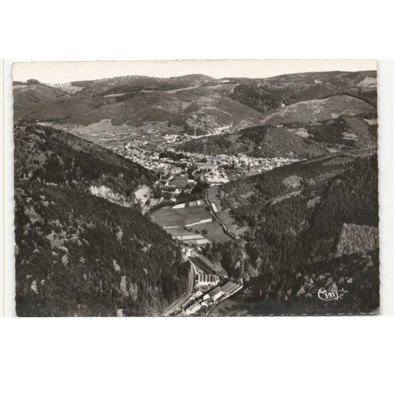 SCHIRMECK: vue panoramique vue aérienne 10X15 - très bon état