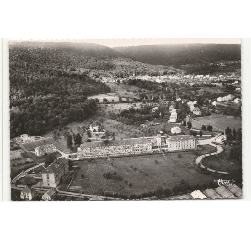 SAVERNE: hôpital civil et route du col de saverne vue aérienne 10X15 - très bon état