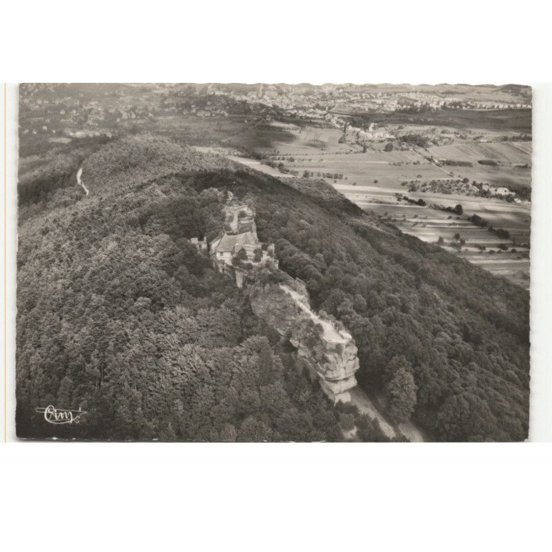 SAVERNE: haut-barr sur la plaine d'alsace vue aérienne 10X15 - très bon état