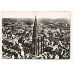 STRASBOURG: la cathédrale vue aérienne 10X15 - très bon état