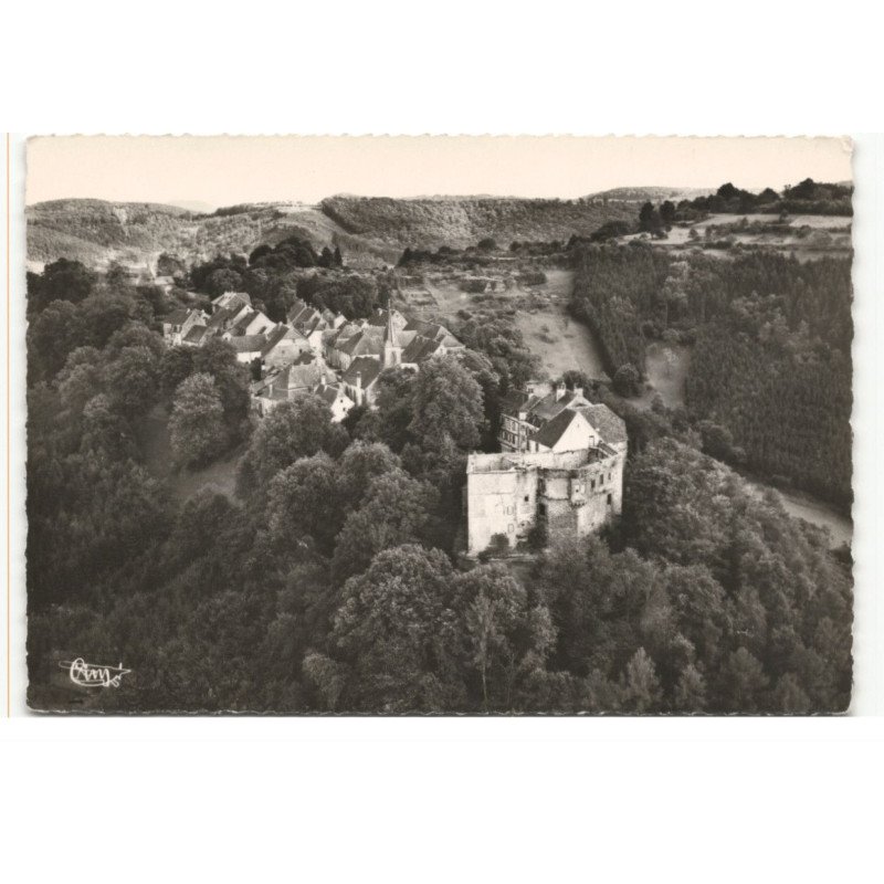 LA PETITE-PIERRE: le château vue aérienne 10X15 - très bon état