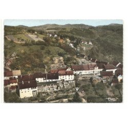 LA PETITE-PIERRE: le centre, les hôtels vue aérienne 10X15 - très bon état