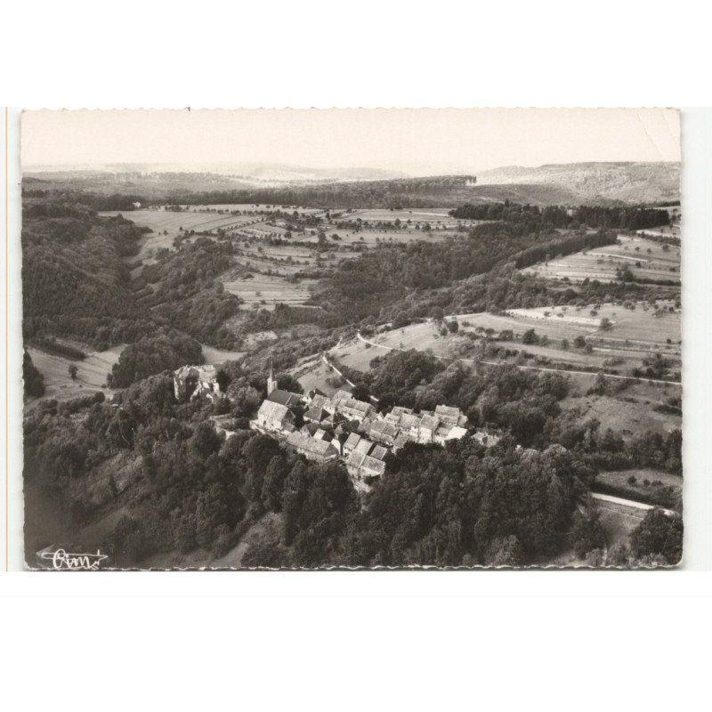 LA PETITE-PIERRE: vue panoramique vue aérienne 10X15 - très bon état