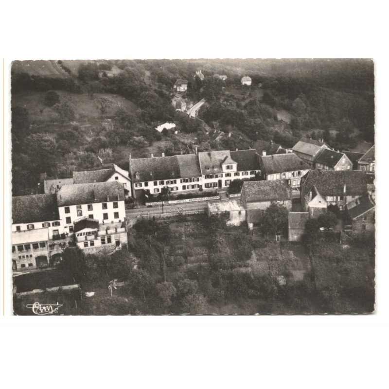 LA PETITE-PIERRE: le centre vue aérienne 10X15 - très bon état