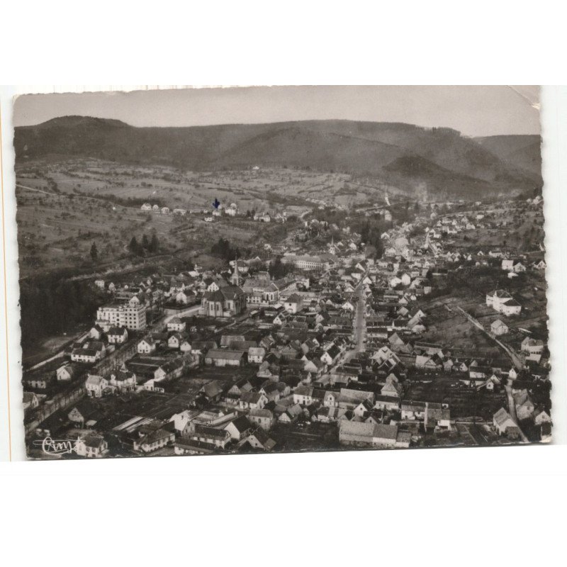 NIEDERBRONN: vue générale vue aérienne 10X15 - très bon état
