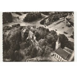 LA PETITE-PIERRE: château vue aérienne 10X15 - très bon état