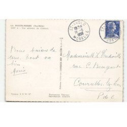 LA PETITE-PIERRE: château vue aérienne 10X15 - très bon état