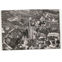 MUTZIG: l'église, les écoles, l'hôpital vue aérienne 10X15 - très bon état