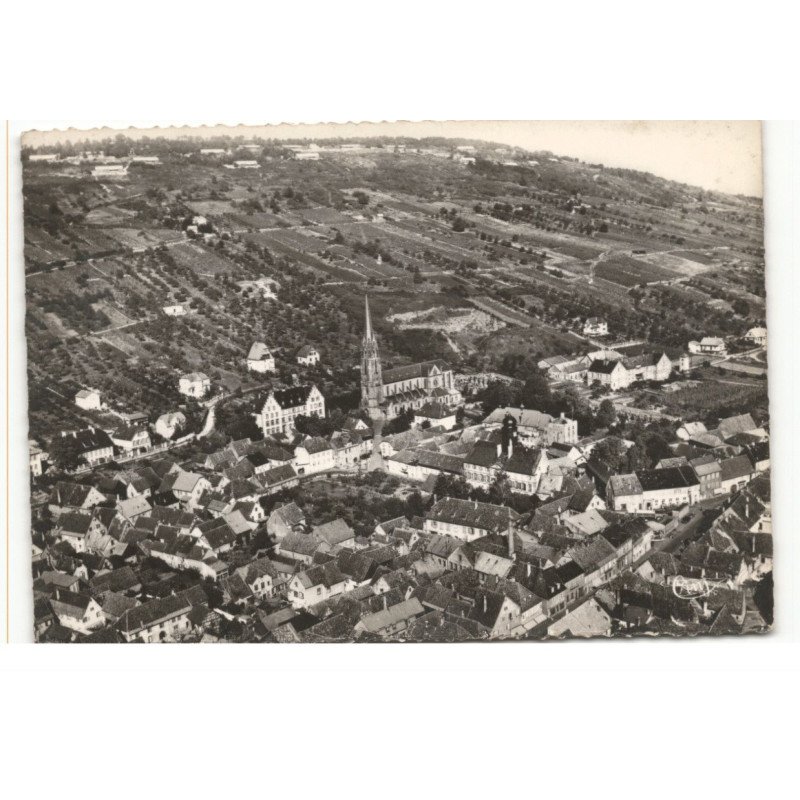 MUTZIG: vue générale vue aérienne 10X15 - très bon état