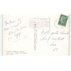environs de BARR: château de landsberg vue aérienne 10X15 - très bon état